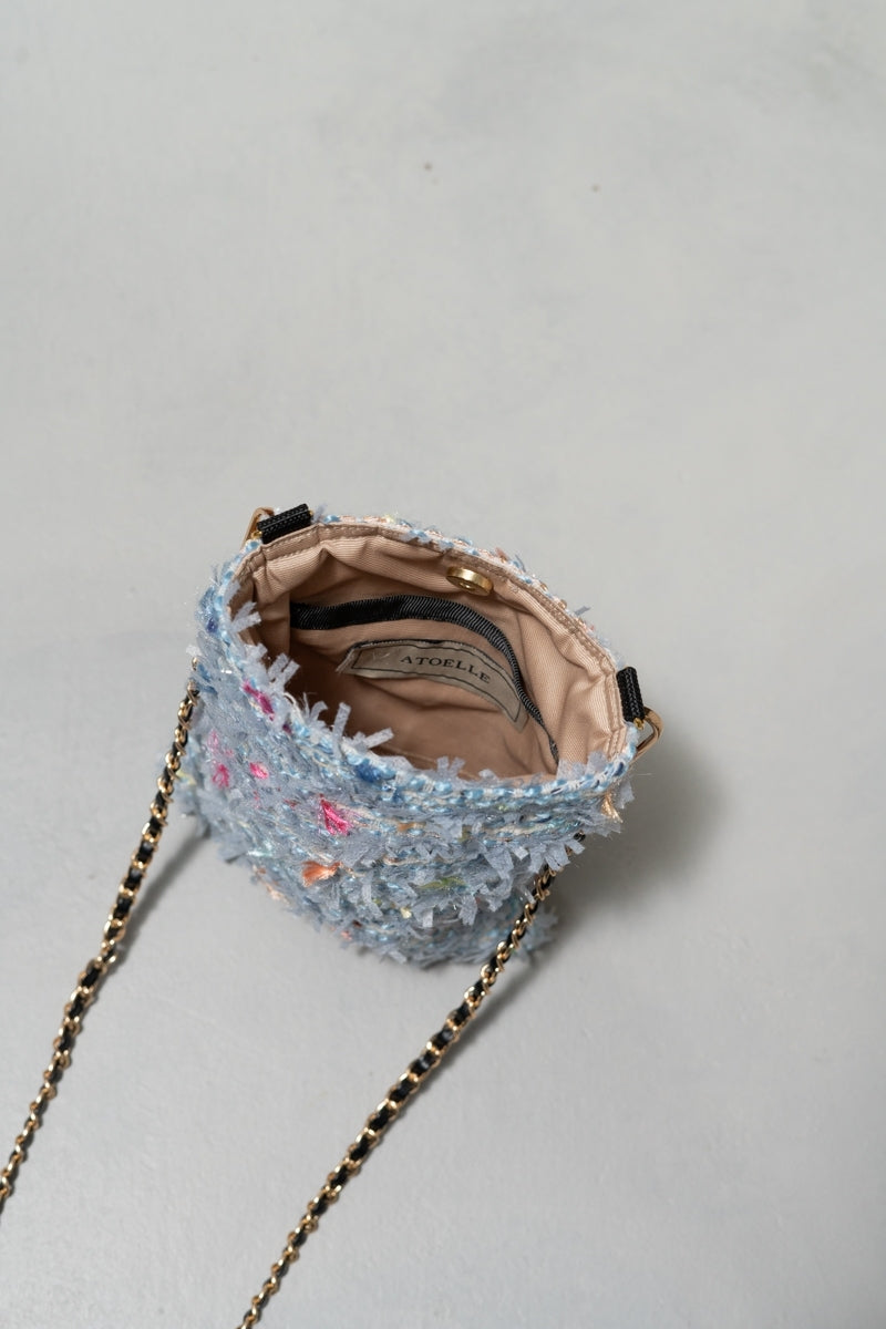 【即納品】Felice white フェリーチェブルー(ショルダーポシェット）