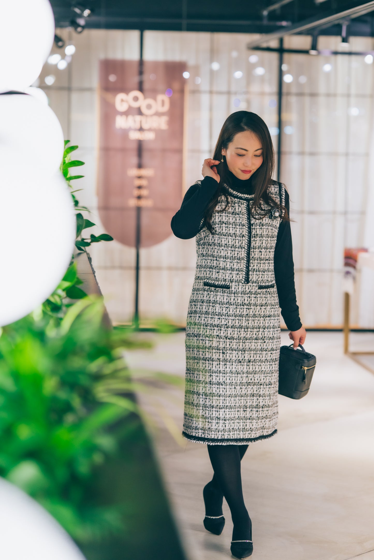 【即納品】フラワーパールワンピ