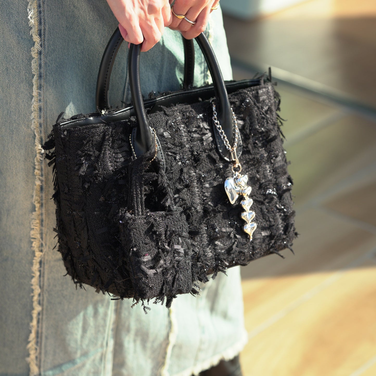 ストラーダツイードバッグ