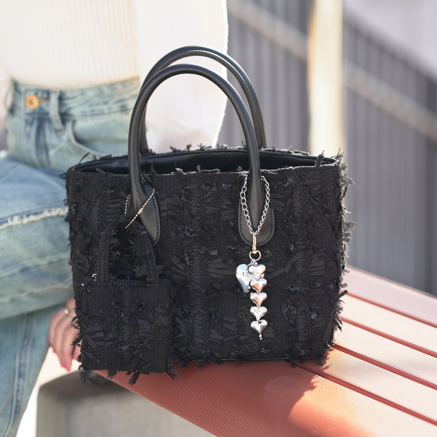 ストラーダツイードバッグ