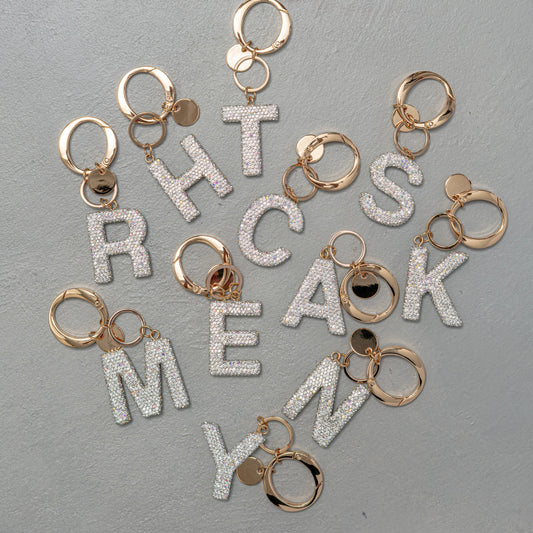 【即納品】ブリリアンイニシャルチャーム