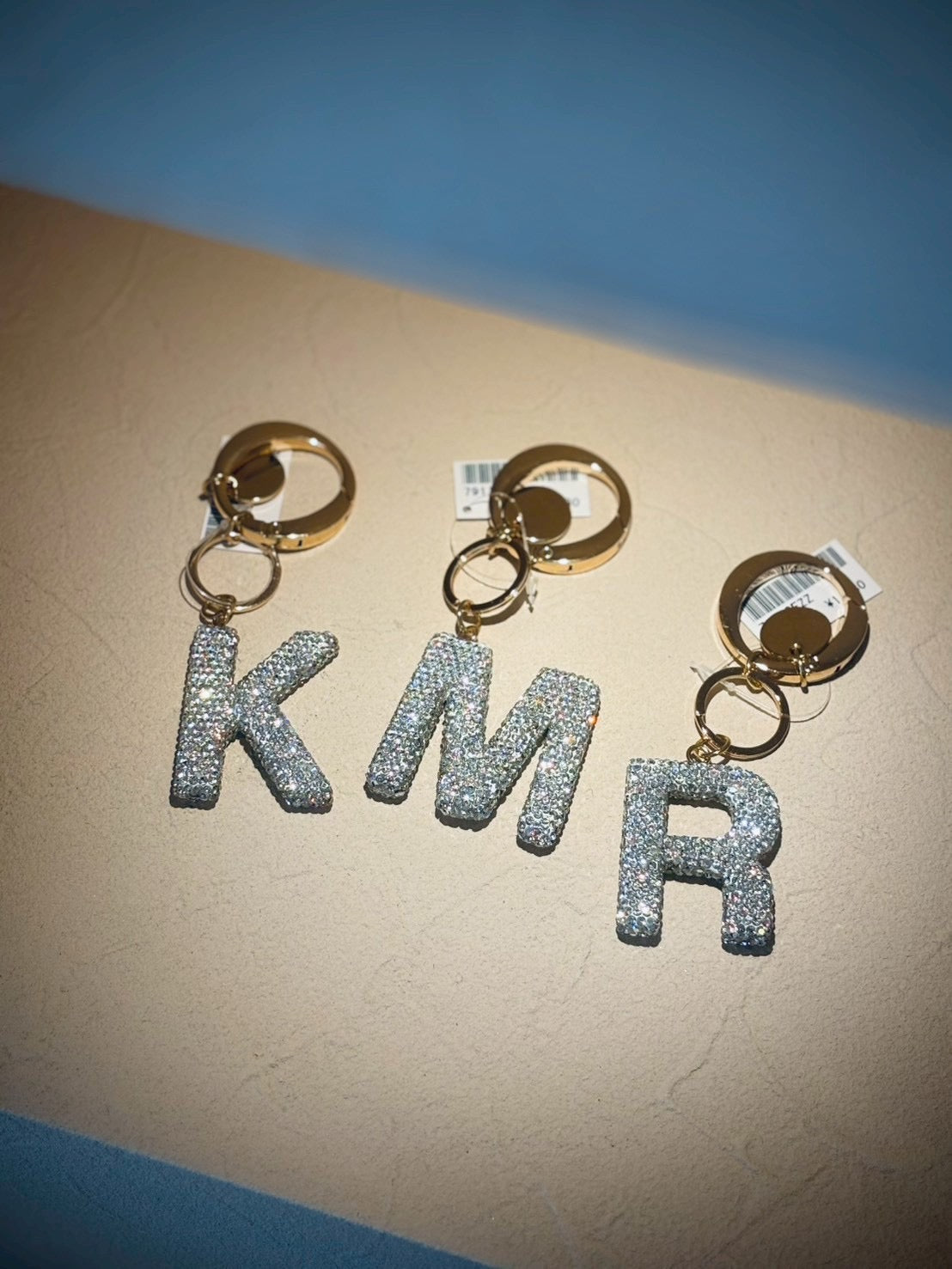 【即納品】ブリリアンイニシャルチャーム