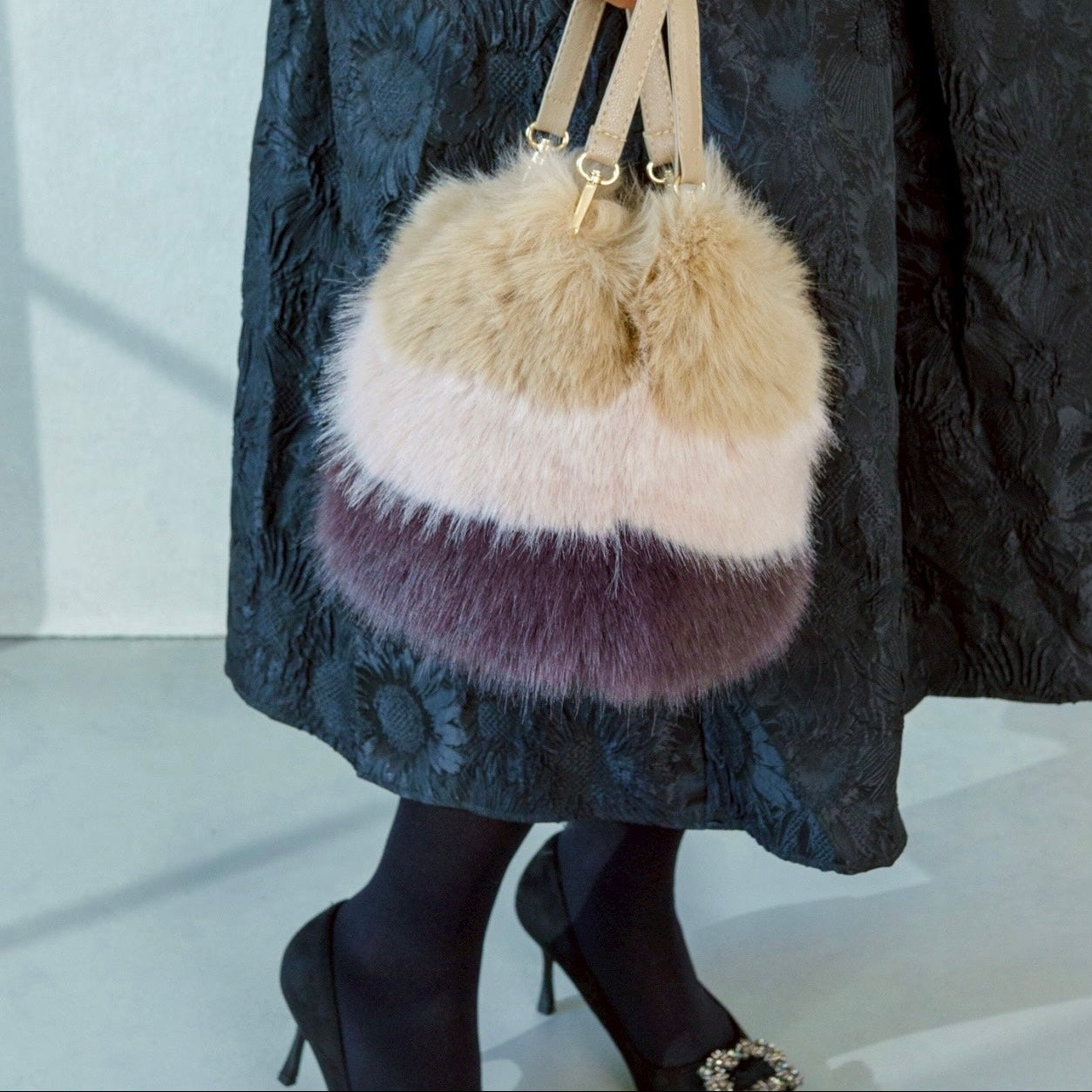 【即納】セリーナーファーバケット